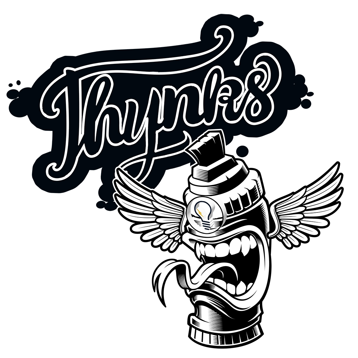 Thynks Graffiti Mock Up