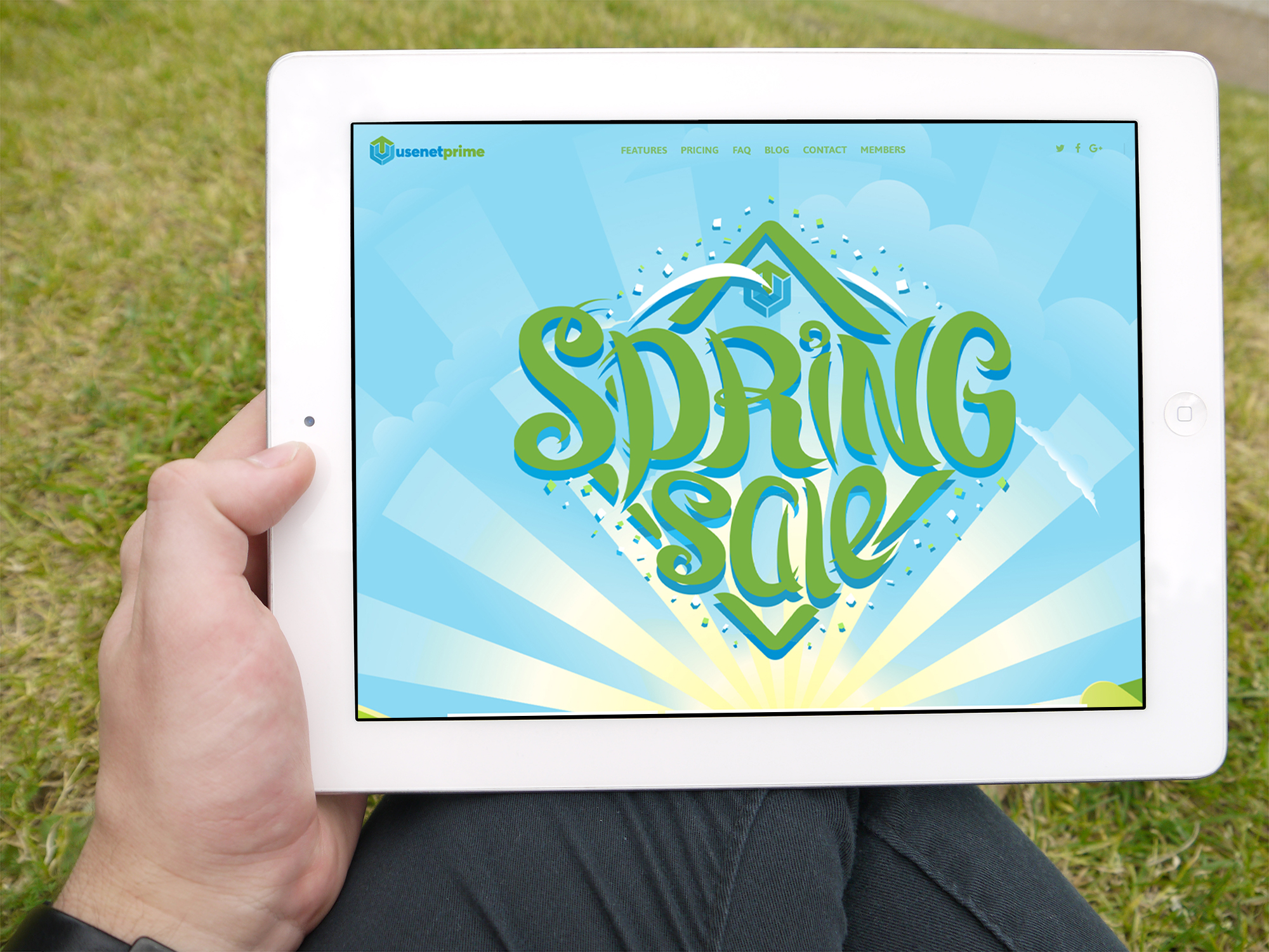 Usenet Landing Pages