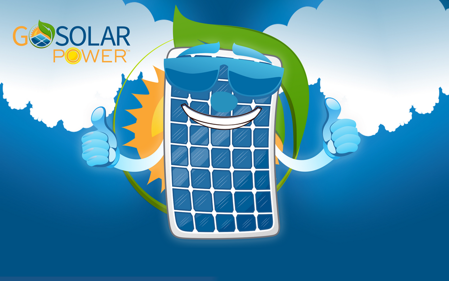 Solar Panel Character Designs